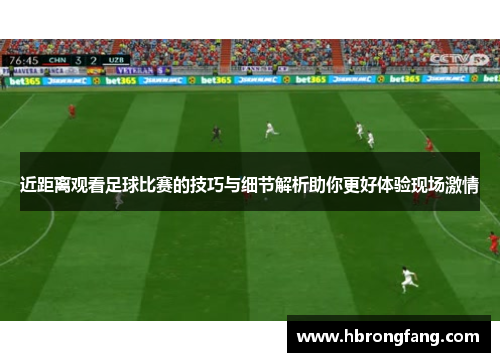 近距离观看足球比赛的技巧与细节解析助你更好体验现场激情